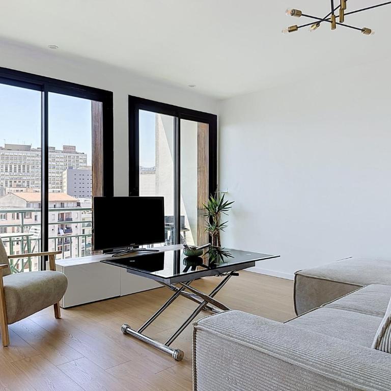 Balcony with BBQ - AC - La Timone 5 minutes away - Appartement 1 Chambre - 19