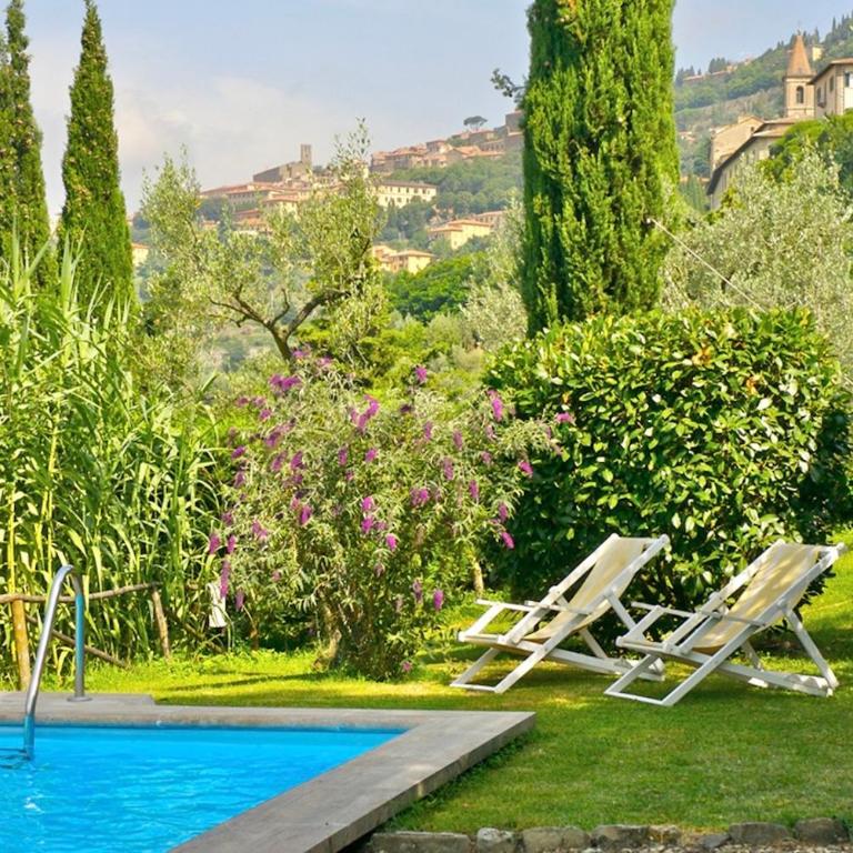 Prestigious Villas with shared panoramic swimming pool in Cortona - Villa con 1 Camera da Letto - 1