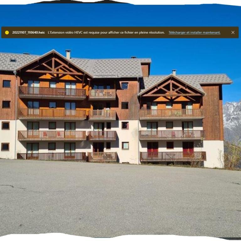 appartement Puy St Vincent pied des pistes et piscine couverte - Apartment mit 2 Schlafzimmern - 2