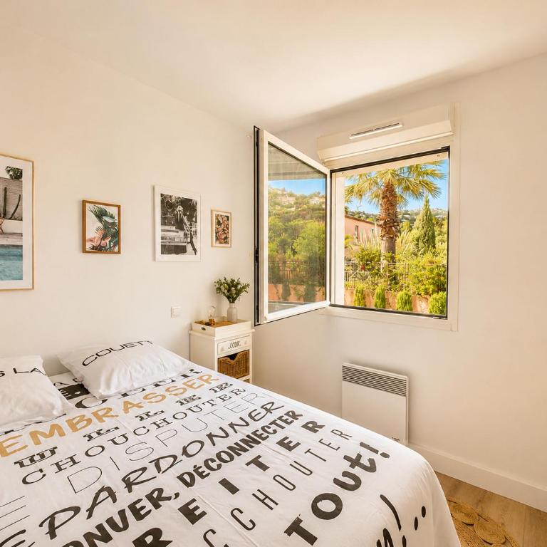 Villa La Palmeraie Sea View & Pool 6 people - Villa 3 Chambres - 12