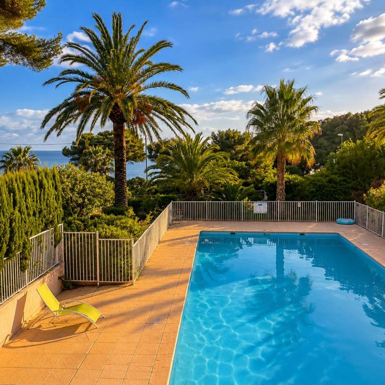 Villa La Palmeraie Sea View & Pool 6 people - Villa 3 Chambres - 24