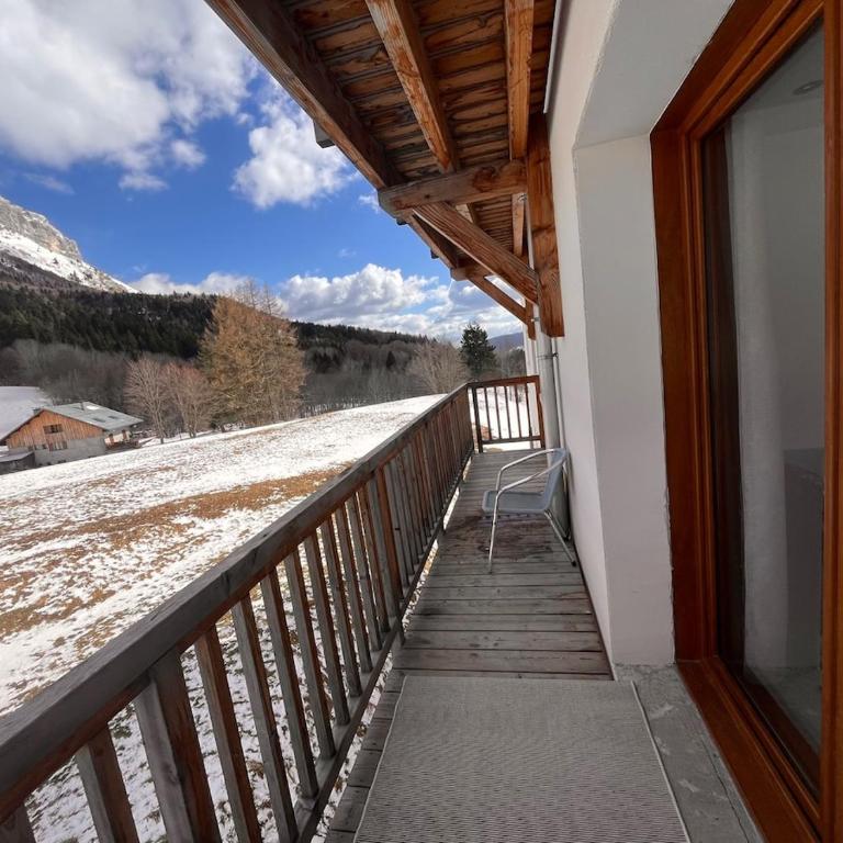 Le Plainpalais - 4pers - Balcon vue Montagnes - Apartment mit 2 Schlafzimmern und Bergblick - 11