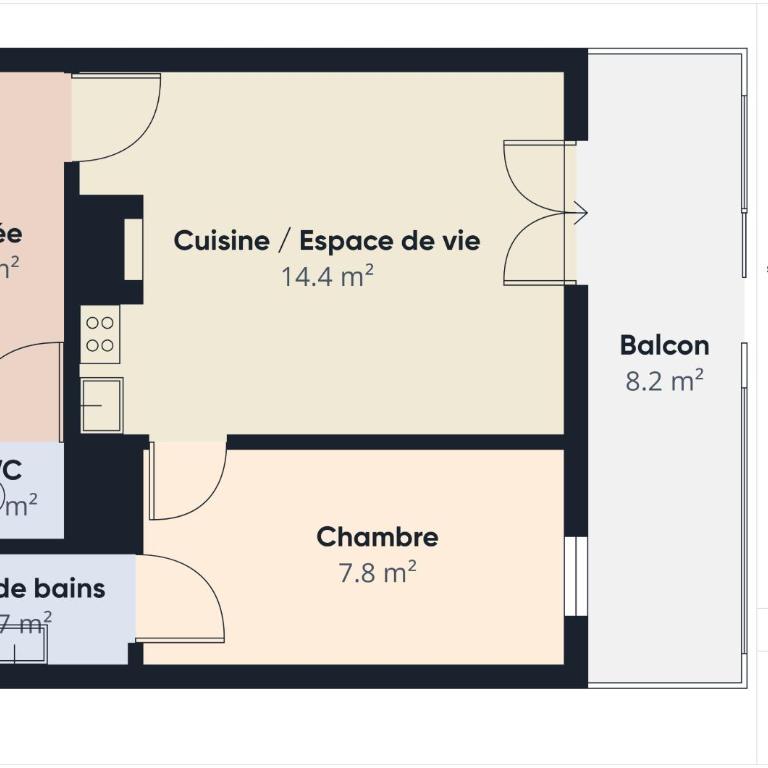 Vue sur le Port Olona - Appartement 6 pers - Apartment - 13