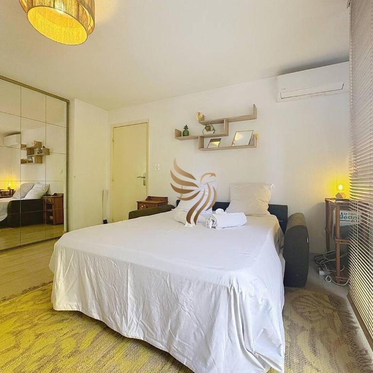 Édenia, AC,balcony swimming pool, Wi-Fi & parking - Apartment - 41