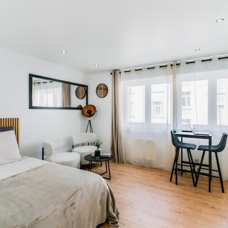 Climatisé, Luxe, Refait à neuf, à 300m de la gare SNCF - Apartment mit 1 Schlafzimmer - 1