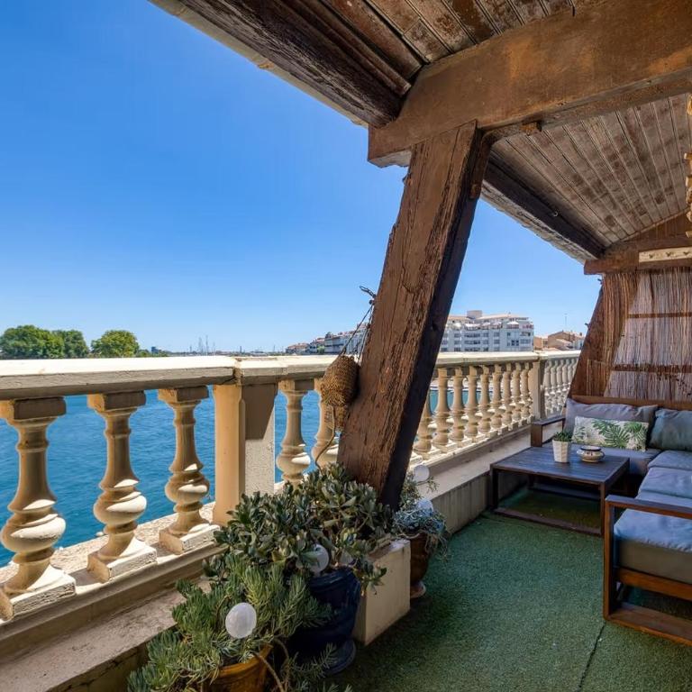T3 avec TERRASSE avec VUE EXCEPTIONNELLE sur les QUAIS de SETE - Apartment - 15