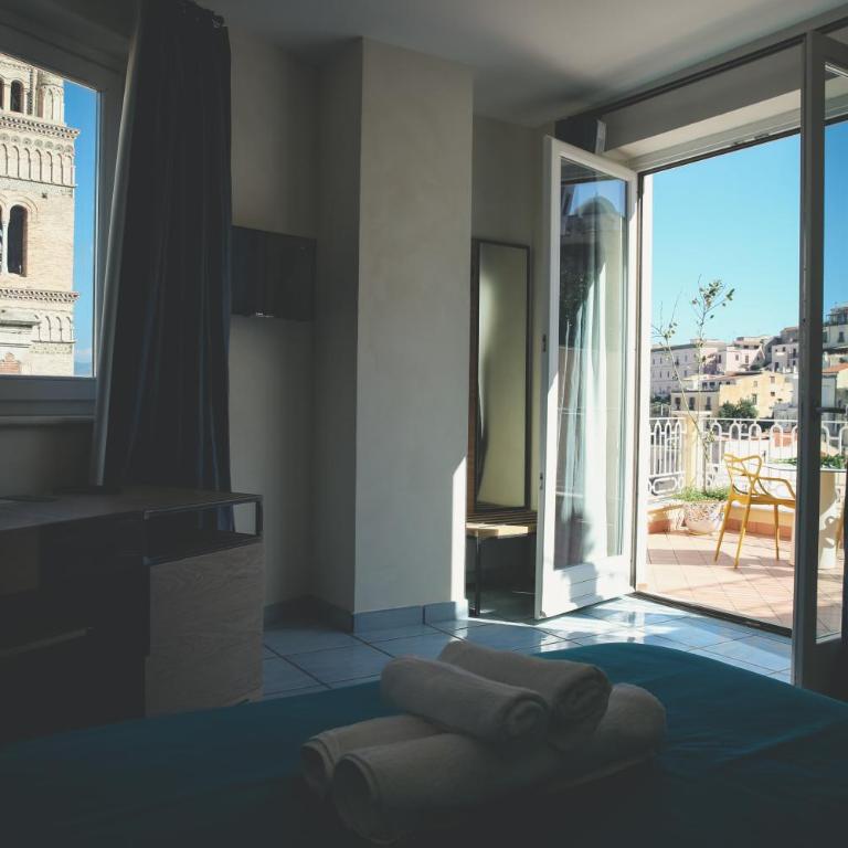 Il Viaggiatore Gaeta Medievale B&B - Deluxe Double Room with Balcony and Sea View - 18