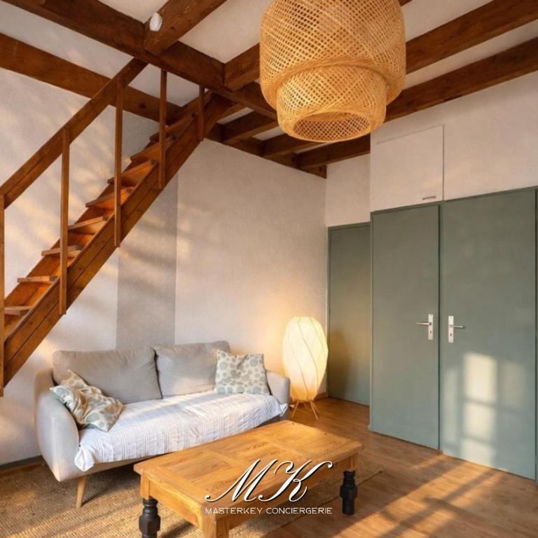 Le Perchoir, Duplex 2 ch avec cachet, Nancy gare - Apartment mit 2 Schlafzimmern - 11