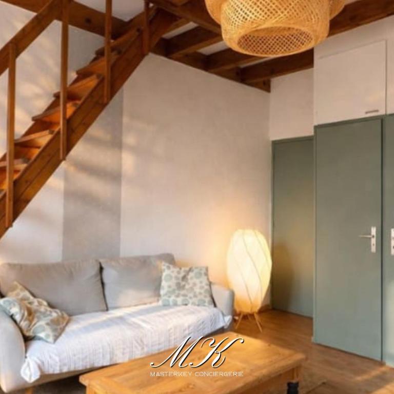 Le Perchoir, Duplex 2 ch avec cachet, Nancy gare - Apartment mit 2 Schlafzimmern - 7