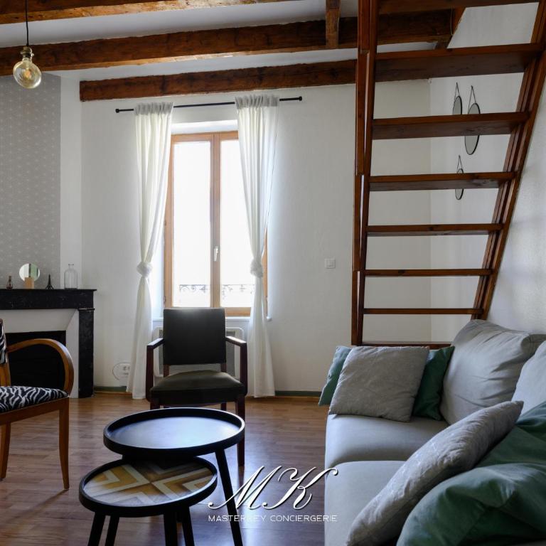 Le Perchoir, Duplex 2 ch avec cachet, Nancy gare - Apartment mit 2 Schlafzimmern - 17