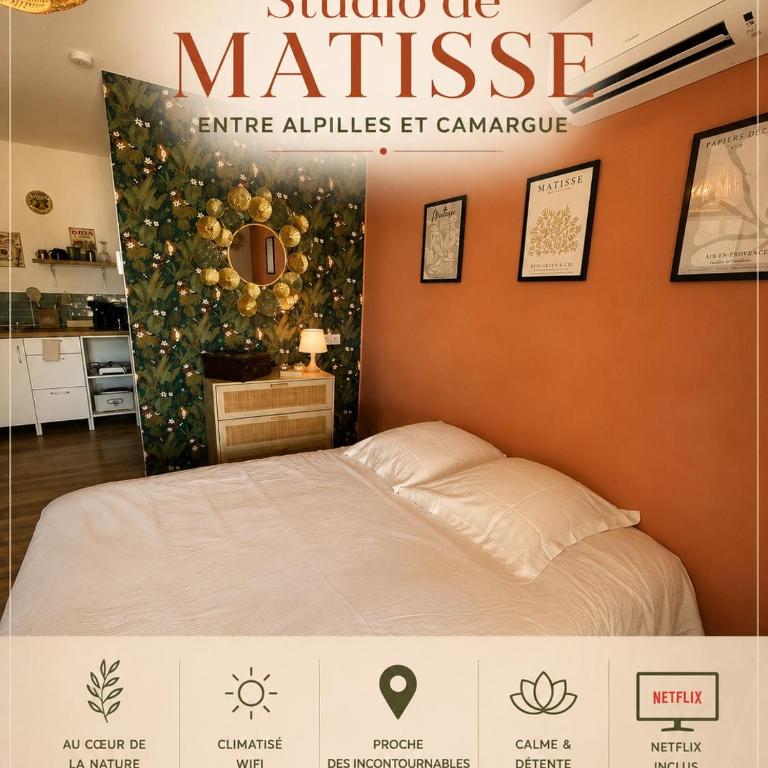 Le Studio de Matisse entre Alpilles et Camargue - One-Bedroom Apartment - 1