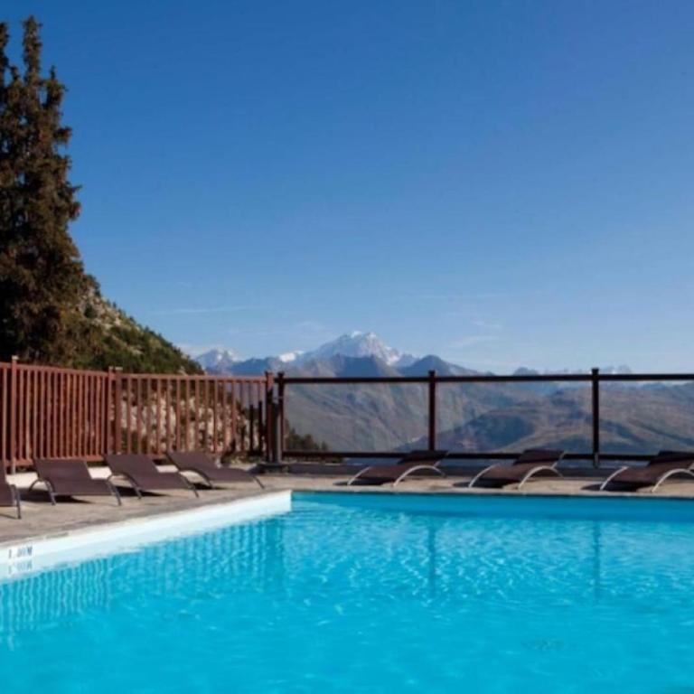 Sunny 1 Bed Apartment with Mountain View - Arc 1950 - Manoir Savoie - Appartement - 6