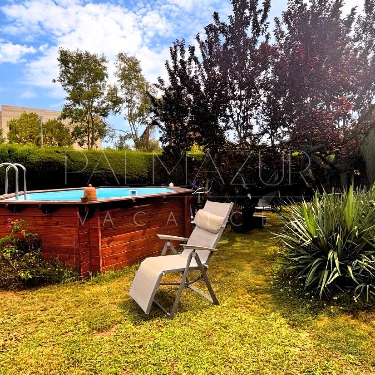 Villa Méditerranéenne, Piscine, Plage La Raguette - Palmazur Vacances - Villa 3 Chambres - 18