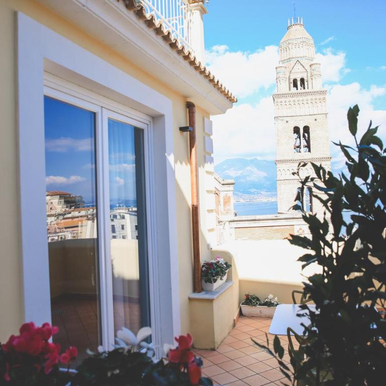 Il Viaggiatore Gaeta Medievale B&B - Deluxe Double Room with Balcony and Sea View - 6