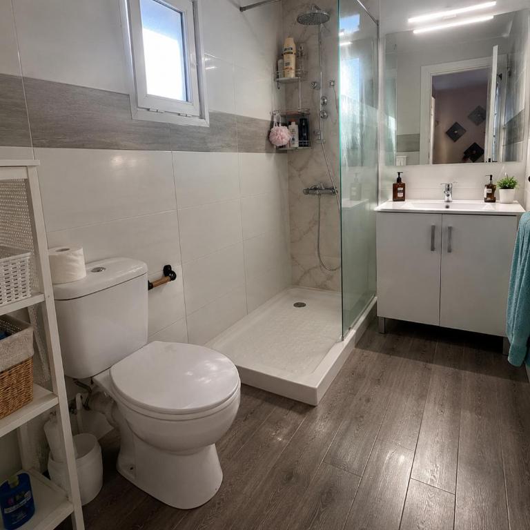 Chalet La Buganvilla - Private Pool & Beach Chiclana - Villa mit Gartenblick - 15
