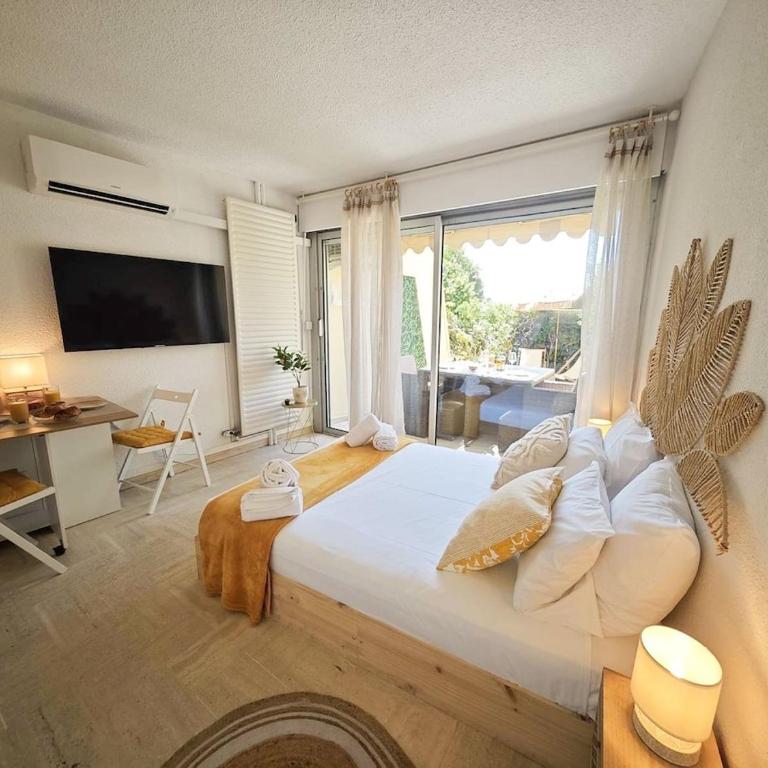 Cannes Marina Studio cosy au calme avec terrasse - Appartement 1 Chambre - 30