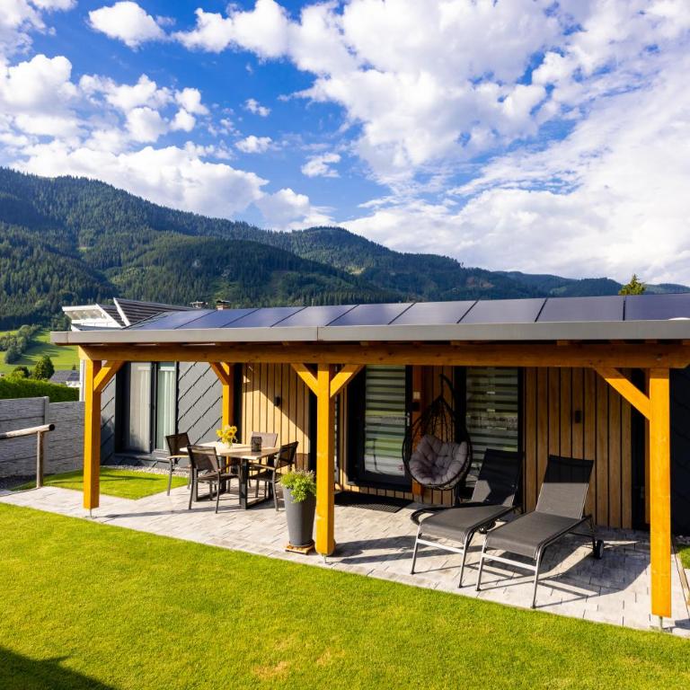 Chalet Stuhleckblick Ferienhaus mit Sauna, Panorama und Terrasse - Chalet mit 2 Schlafzimmern - 3