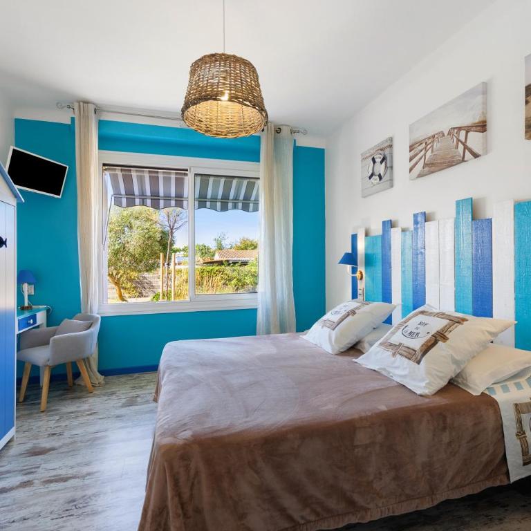 Chambres D'hôtes Les Agapanthes - Chambre Standard Lit Queen-Size - 7