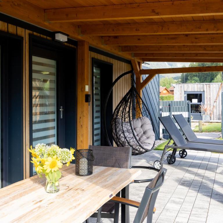 Chalet Stuhleckblick Ferienhaus mit Sauna, Panorama und Terrasse - Chalet mit 2 Schlafzimmern - 6