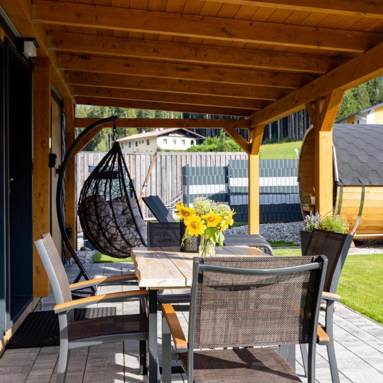 Chalet Stuhleckblick Ferienhaus mit Sauna, Panorama und Terrasse - Chalet mit 2 Schlafzimmern - 5