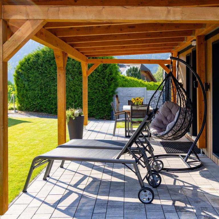 Chalet Stuhleckblick Ferienhaus mit Sauna, Panorama und Terrasse - Chalet mit 2 Schlafzimmern - 9