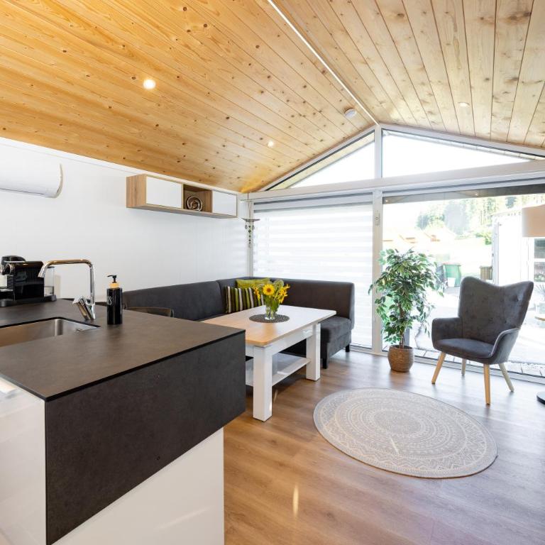 Chalet Stuhleckblick Ferienhaus mit Sauna, Panorama und Terrasse - Chalet mit 2 Schlafzimmern - 15
