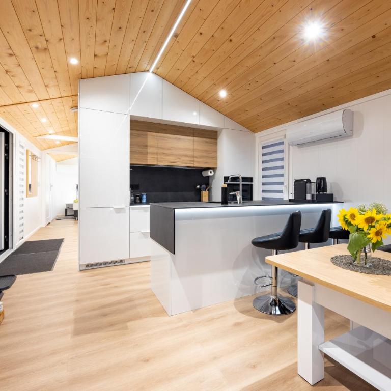 Chalet Stuhleckblick Ferienhaus mit Sauna, Panorama und Terrasse - Chalet mit 2 Schlafzimmern - 14