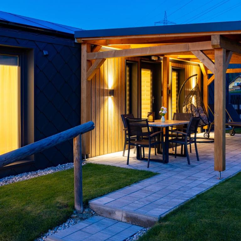 Chalet Stuhleckblick Ferienhaus mit Sauna, Panorama und Terrasse - Chalet mit 2 Schlafzimmern - 12