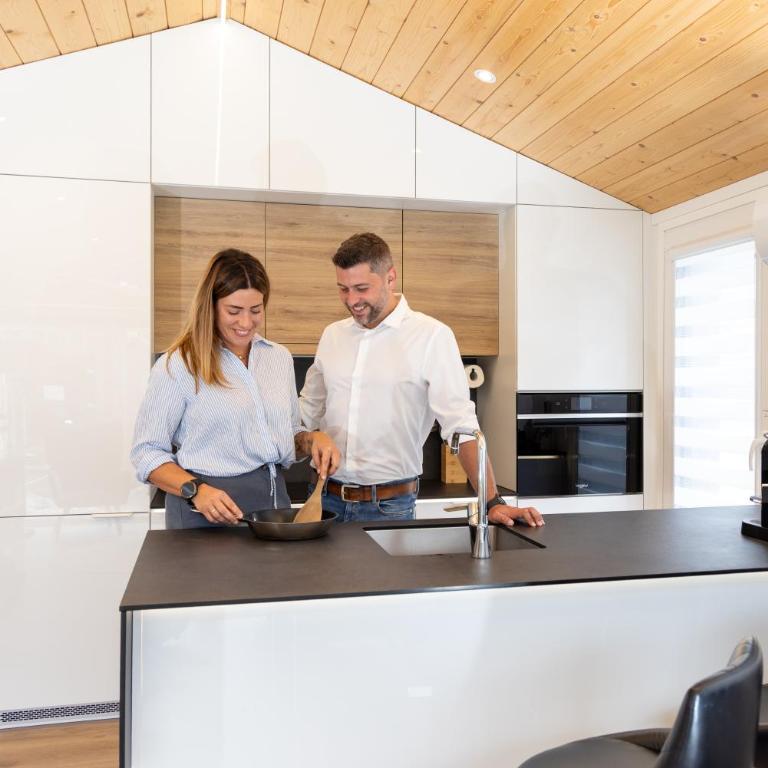 Chalet Stuhleckblick Ferienhaus mit Sauna, Panorama und Terrasse - Chalet mit 2 Schlafzimmern - 22
