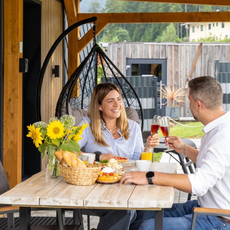 Chalet Stuhleckblick Ferienhaus mit Sauna, Panorama und Terrasse - Chalet mit 2 Schlafzimmern - 10