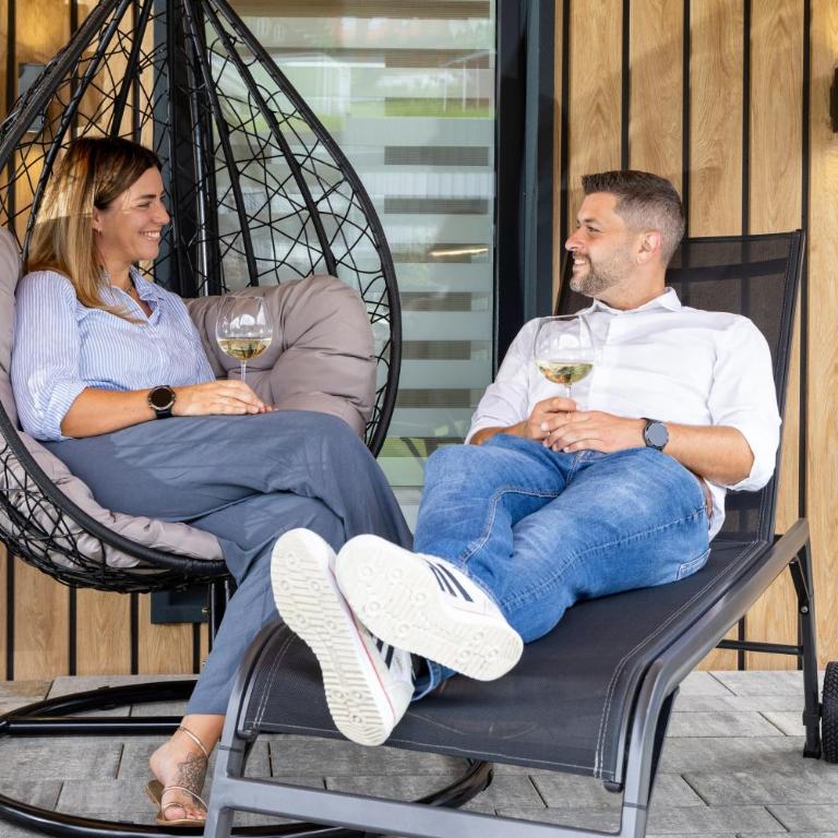Chalet Stuhleckblick Ferienhaus mit Sauna, Panorama und Terrasse - Chalet mit 2 Schlafzimmern - 7