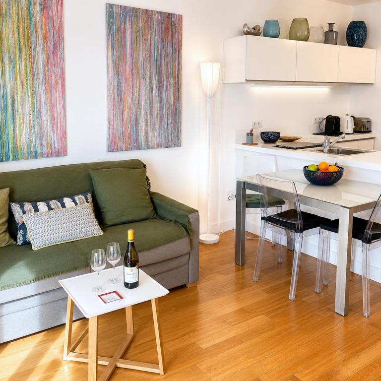 L'appartement Grenelle - Appartement 1 Chambre avec Balcon et Vue sur la Ville - 13