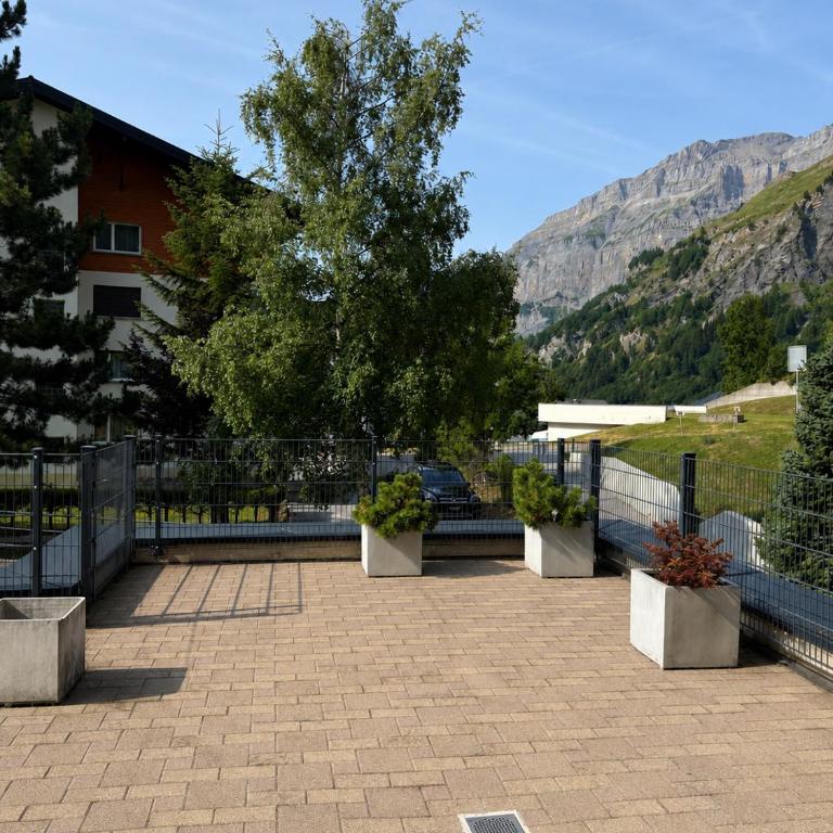 Residenz Christina Leukerbad - Apartment mit 2 Schlafzimmern und Terrasse - 13