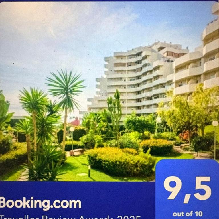 BenalBeach Zafiro Spacious 46m2 with Garden & Side Sea View - Studio-Apartment - 1