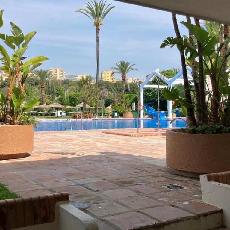 BenalBeach Zafiro Spacious 46m2 with Garden & Side Sea View - Studio-Apartment - 47