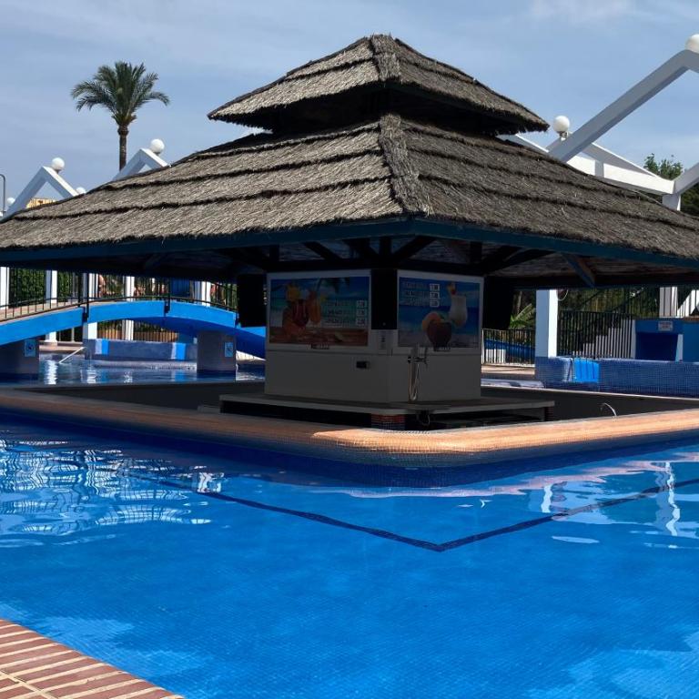 BenalBeach Zafiro Spacious 46m2 with Garden & Side Sea View - Studio-Apartment - 42