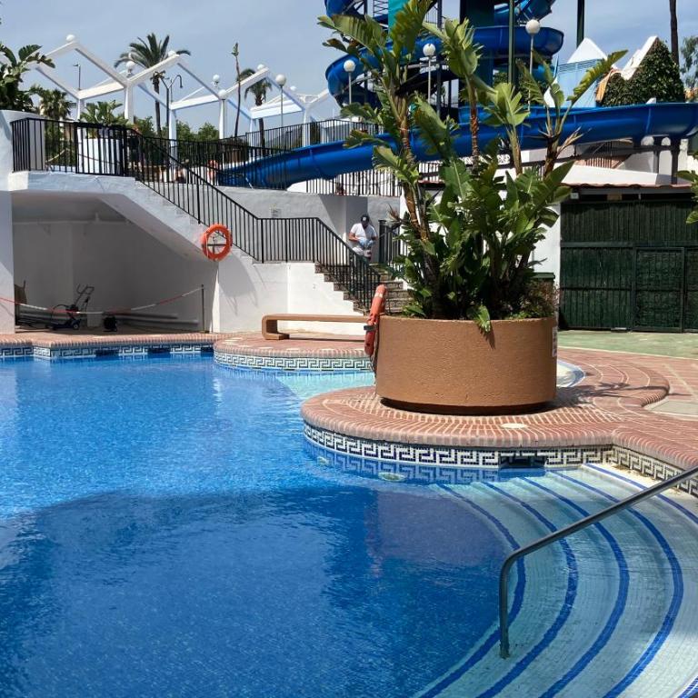 BenalBeach Zafiro Spacious 46m2 with Garden & Side Sea View - Studio-Apartment - 41