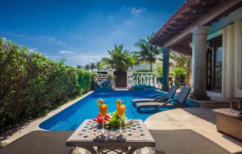 Xaman Ha Villa -steps from the beach - Villa with Sea View - 6