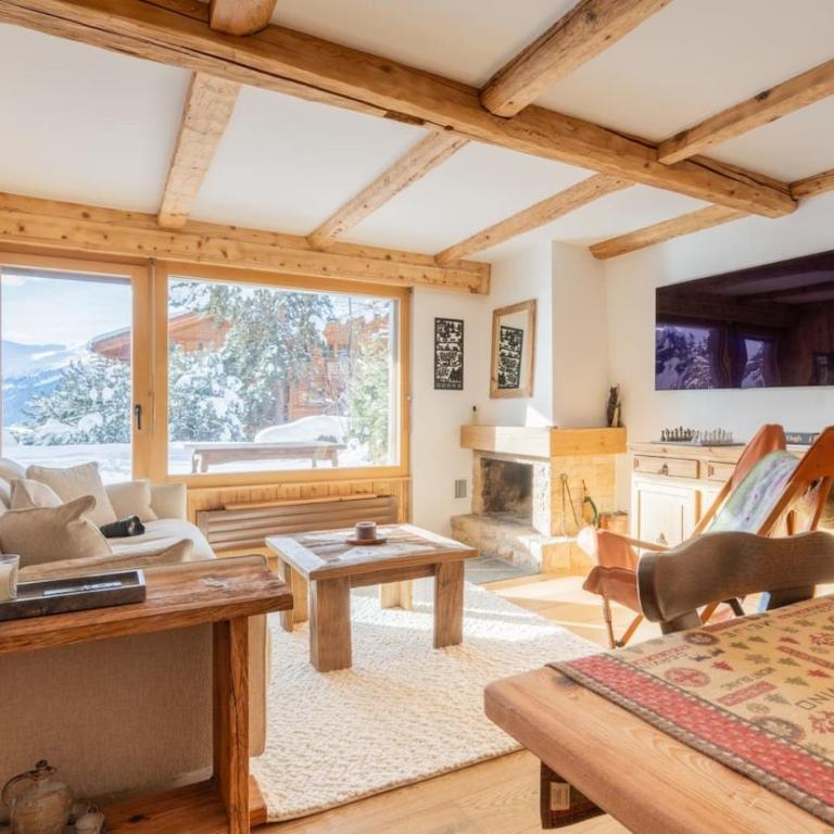 Appartement cosy alpin terrasse parking Verbier - Appartement - 1