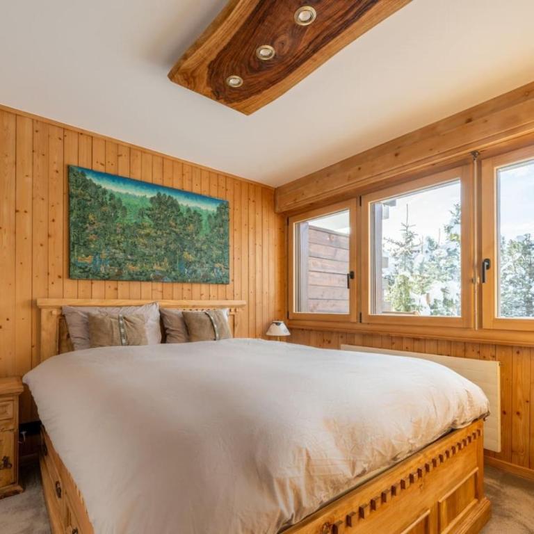 Appartement cosy alpin terrasse parking Verbier - Appartement - 4