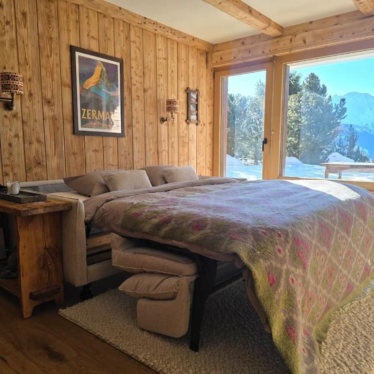 Appartement cosy alpin terrasse parking Verbier - Appartement - 5