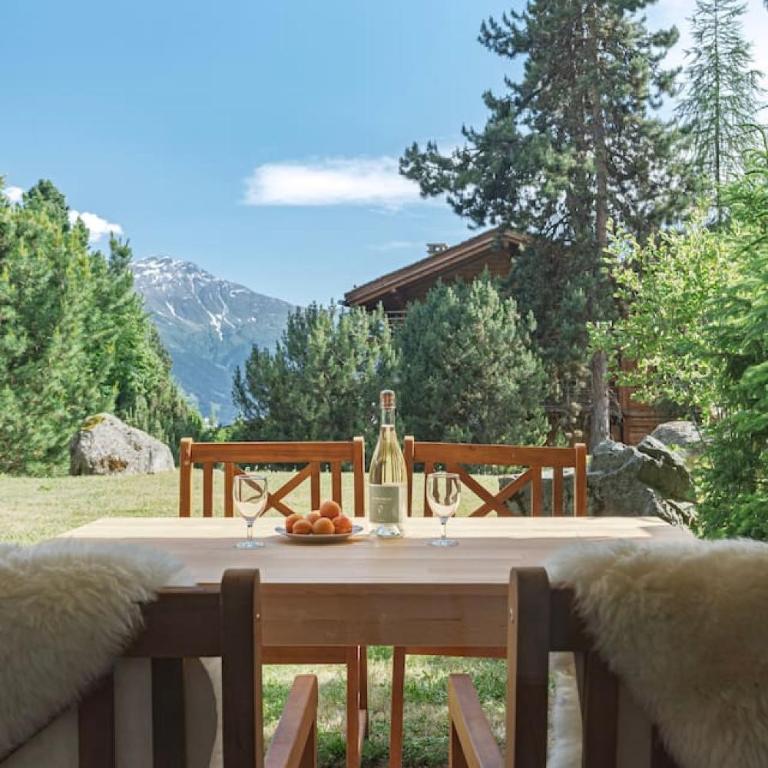 Appartement cosy alpin terrasse parking Verbier - Appartement - 17