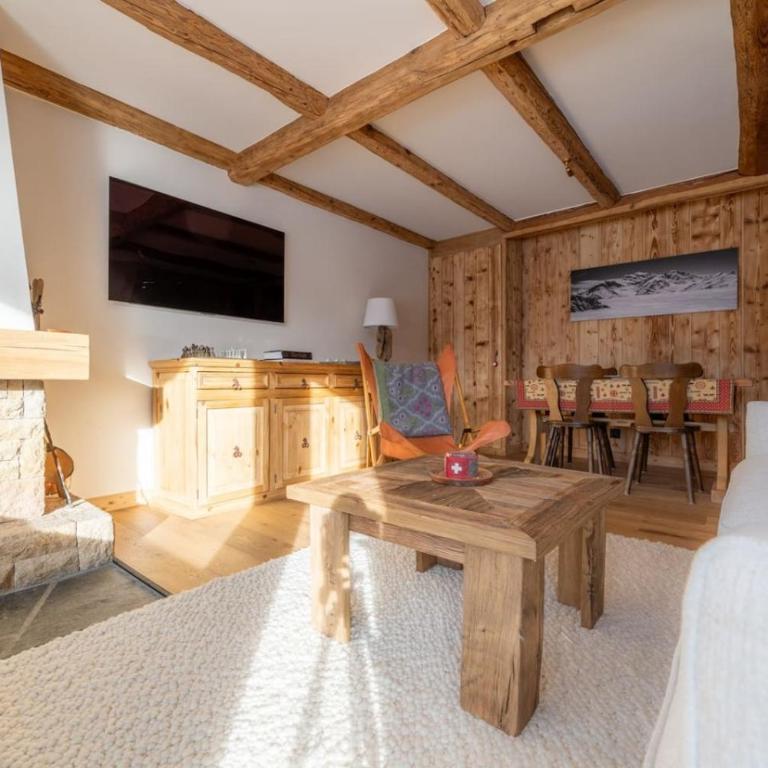 Appartement cosy alpin terrasse parking Verbier - Appartement - 39