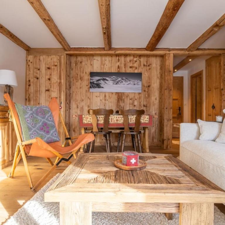 Appartement cosy alpin terrasse parking Verbier - Appartement - 41