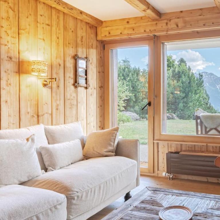 Appartement cosy alpin terrasse parking Verbier - Appartement - 68