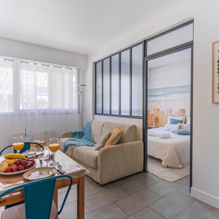 La Vague Bleue-La Rochelle, 4 personnes, proche vieux port & plage de la concurrence - Apartamento de 1 dormitorio - 1