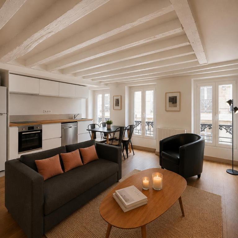 Boutique 1 Bedroom Apartment in Central Paris 2 - One-Bedroom Apartment - 11