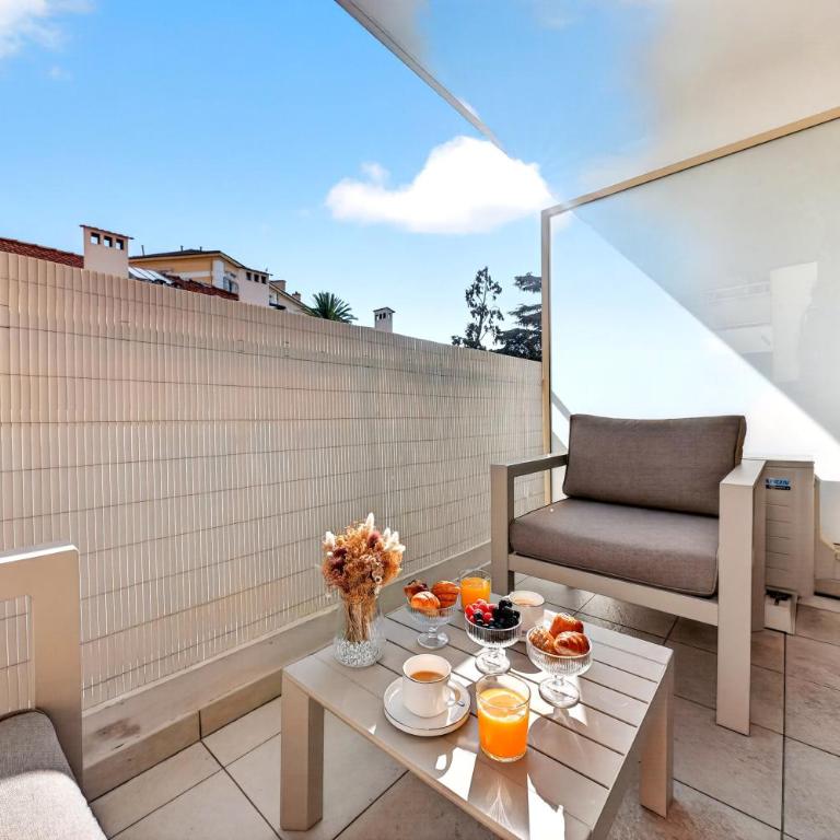 Beautiful apartment Cannes center terrace parking - Appartement 1 Chambre - 9