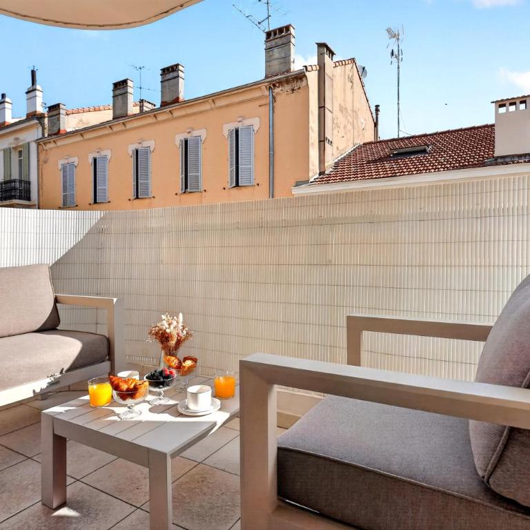 Beautiful apartment Cannes center terrace parking - Appartement 1 Chambre - 8