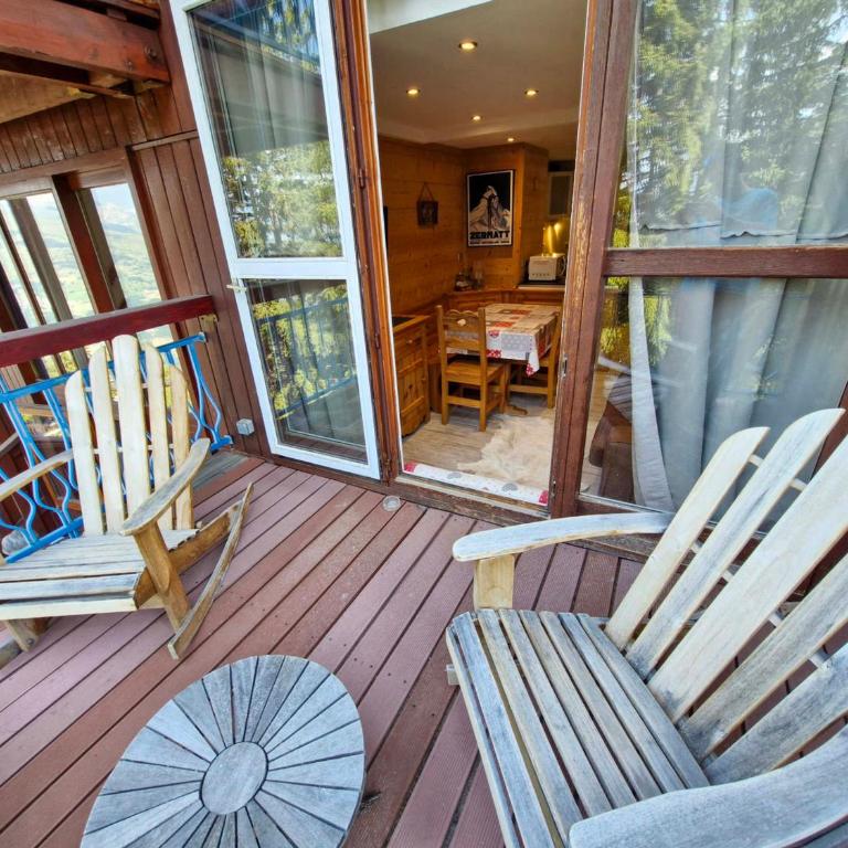 Duplex rénové pour 4 pers, proche pistes, balcon et Wi-Fi aux Arcs 1800 - FR-1-411-804 - Appartement (4 Adultes) - 18